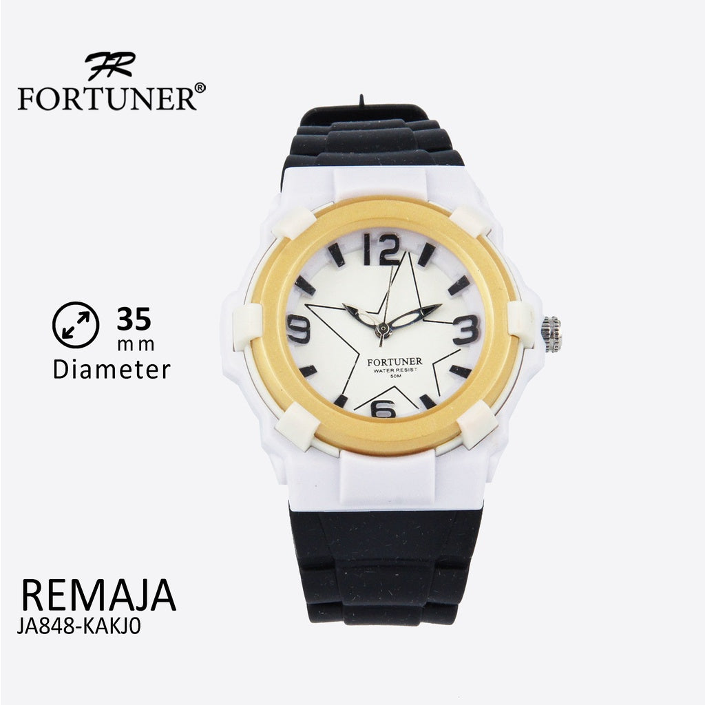 Fortuner Jam Tangan Remaja Analog Water Resist Alaynna