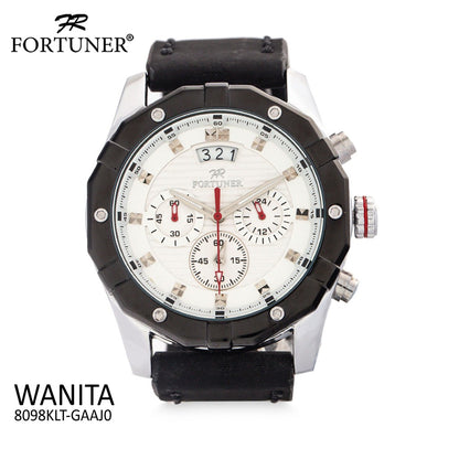 Fortuner Jam Tangan Analog Pria Chrono Water Resistant Albano