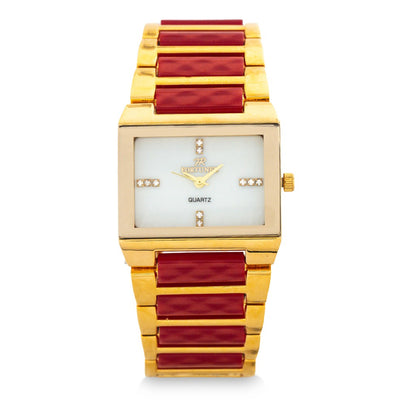 Fortuner Jam Tangan Analog Wanita Gold Water Resist Cecilia