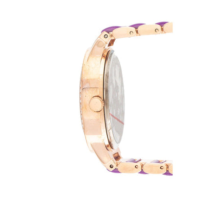 Fortuner Jam Tangan Analog Wanita Rosegold Water Resistant Arely