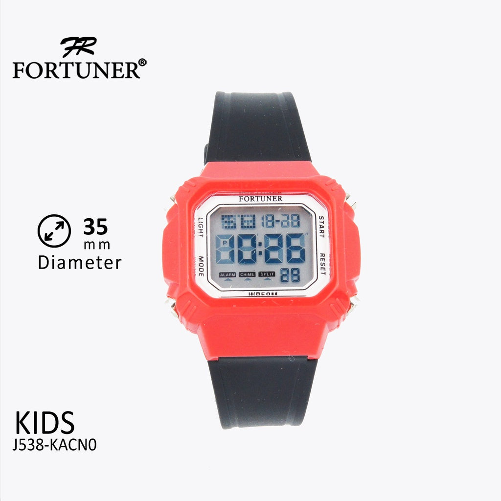 Fortuner Jam Tangan Anak Digital Water Resist Rubber Aloha