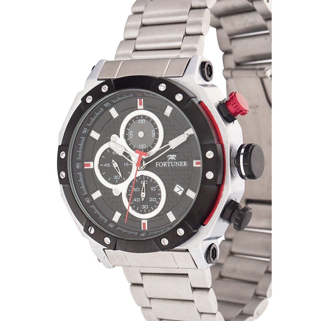 Fortuner Jam Tangan Analog Pria Chrono Water Resistant Ascott