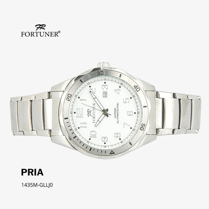 Fortuner Jam Tangan Pria Analog Water Resist Superior All Stainless Halten