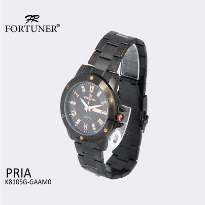 Fortuner Jam Tangan Pria Analog Water Resist Stainless Burlie