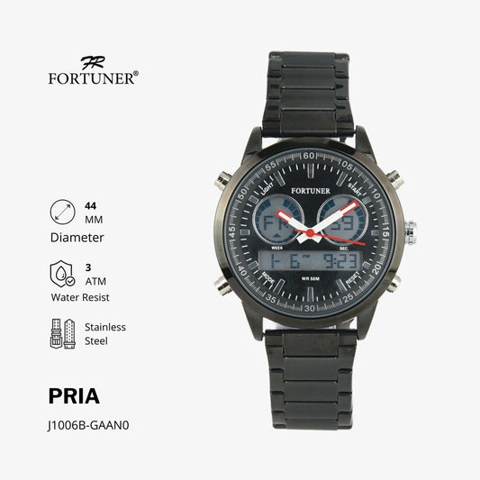 Fortuner Jam Tangan Pria Analog-Digital Water Resist Tihomir