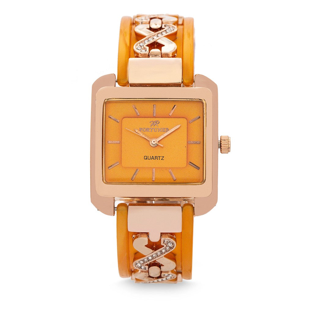 Fortuner Jam Tangan Analog Wanita Rosegold Water Resist Betta