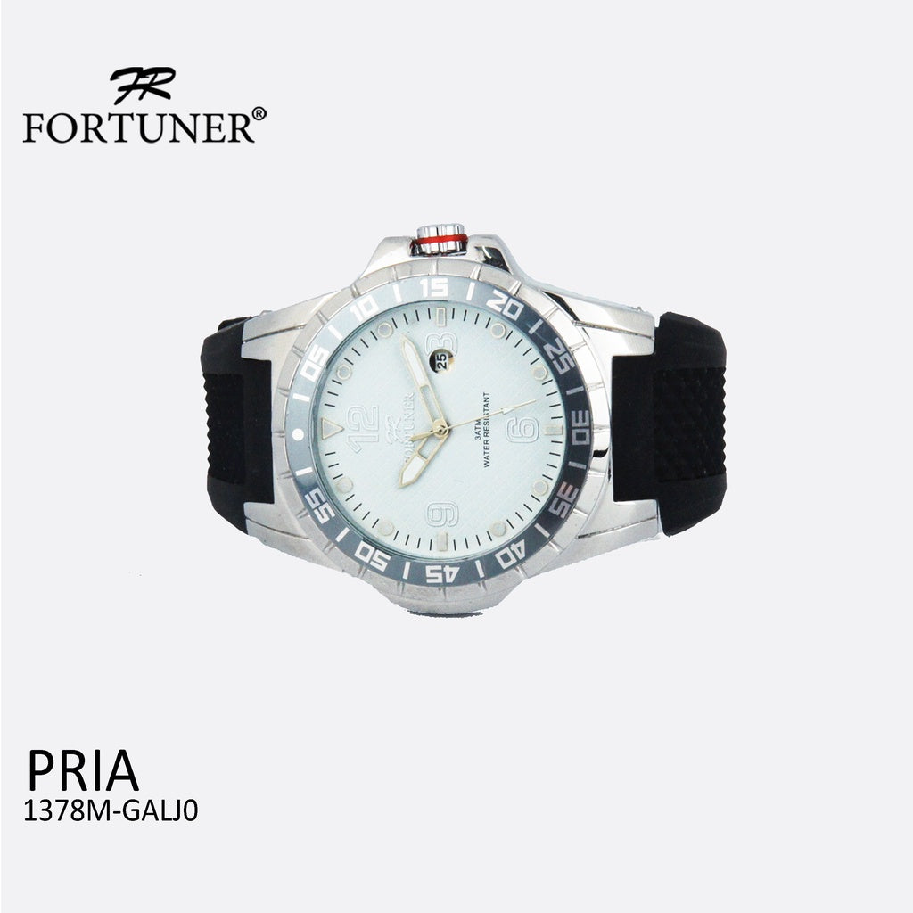 Fortuner Jam Tangan Analog Pria Water Resistant Delroi