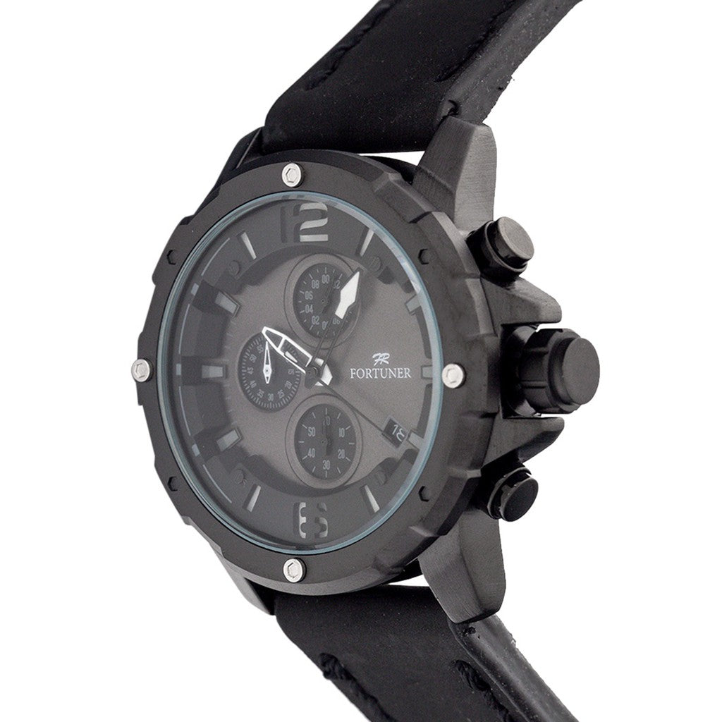 Fortuner Jam Tangan Analog Pria Chrono Water Resistant Ary