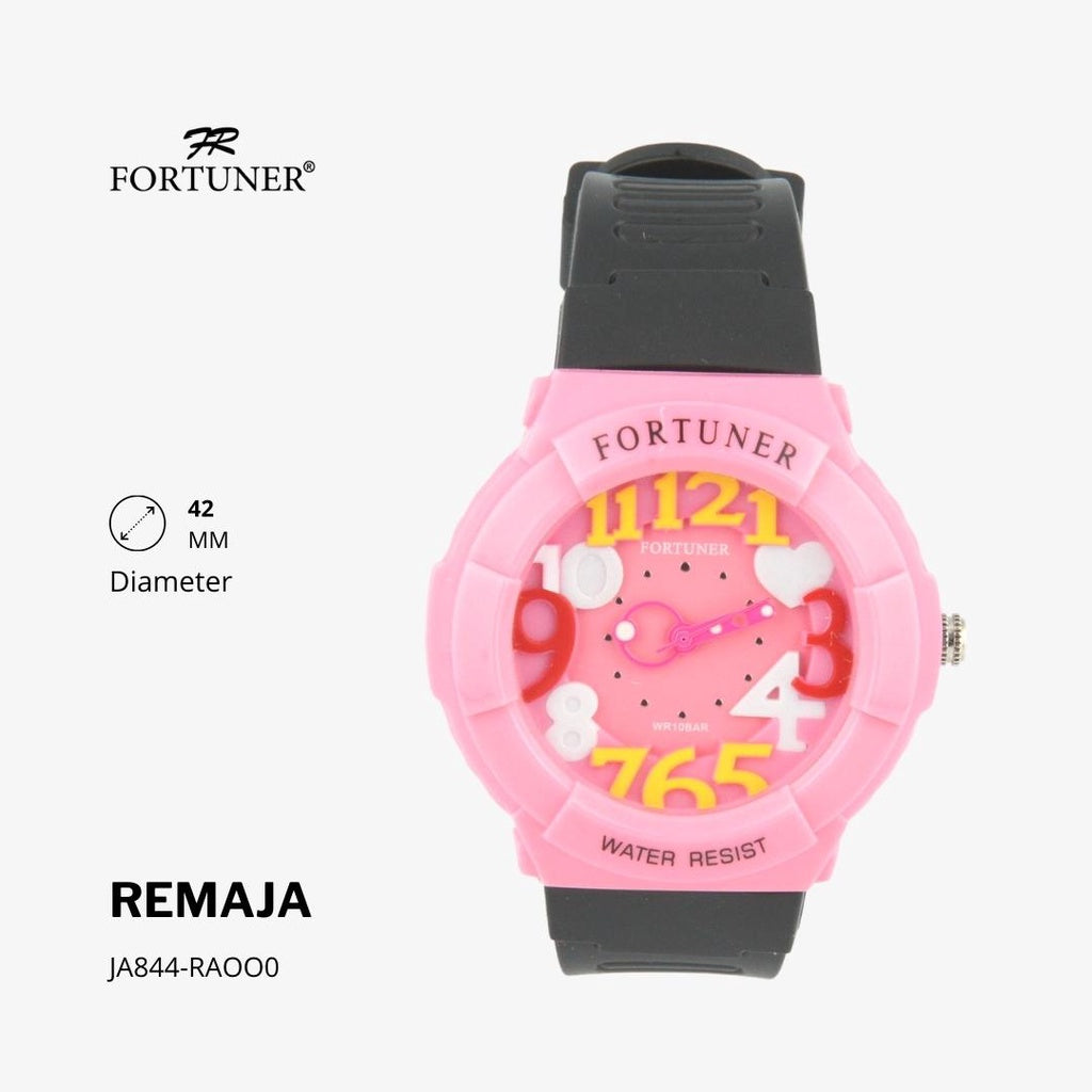 Fortuner Jam Tangan Remaja Analog Water Resist Rubber Aelius