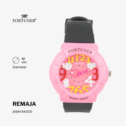 Fortuner Jam Tangan Remaja Analog Water Resist Rubber Aelius