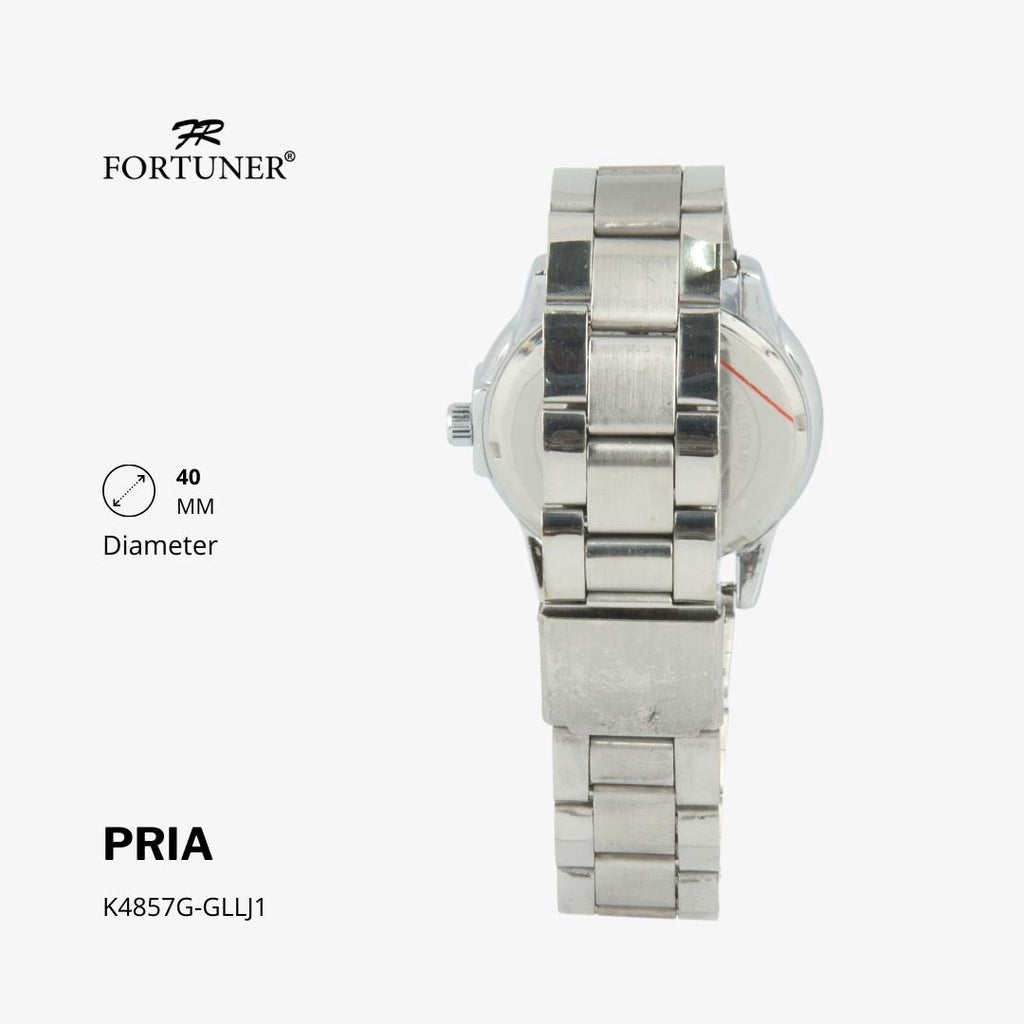 Fortuner Jam Tangan Analog Pria Water Resistant Rantai Hardin