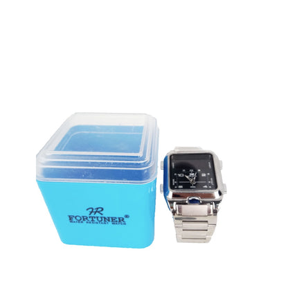 Fortuner Jam Tangan Wanita Dual Time Sport Water Resist Rantai Nesta