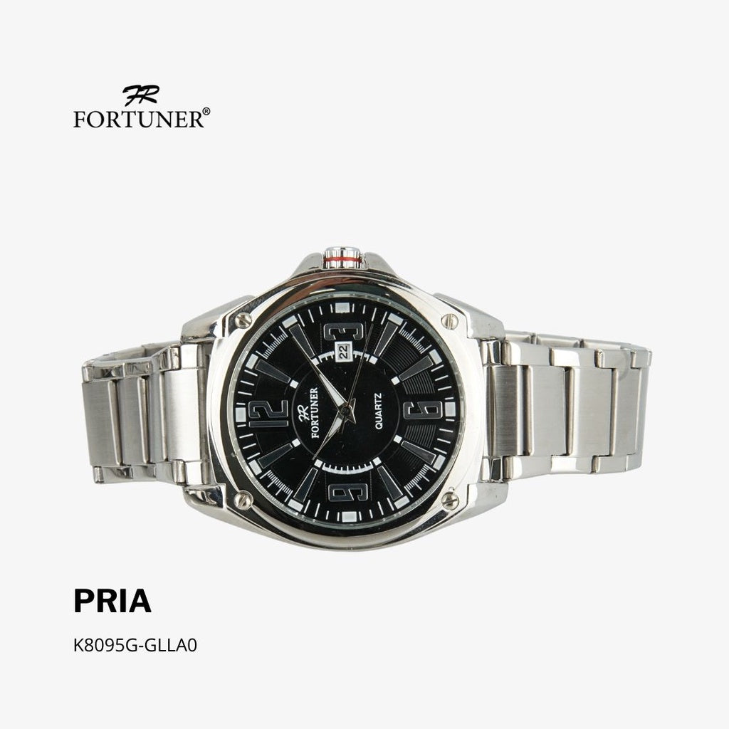 Fortuner Jam Tangan Analog Pria Water Resistant Rantai Huy