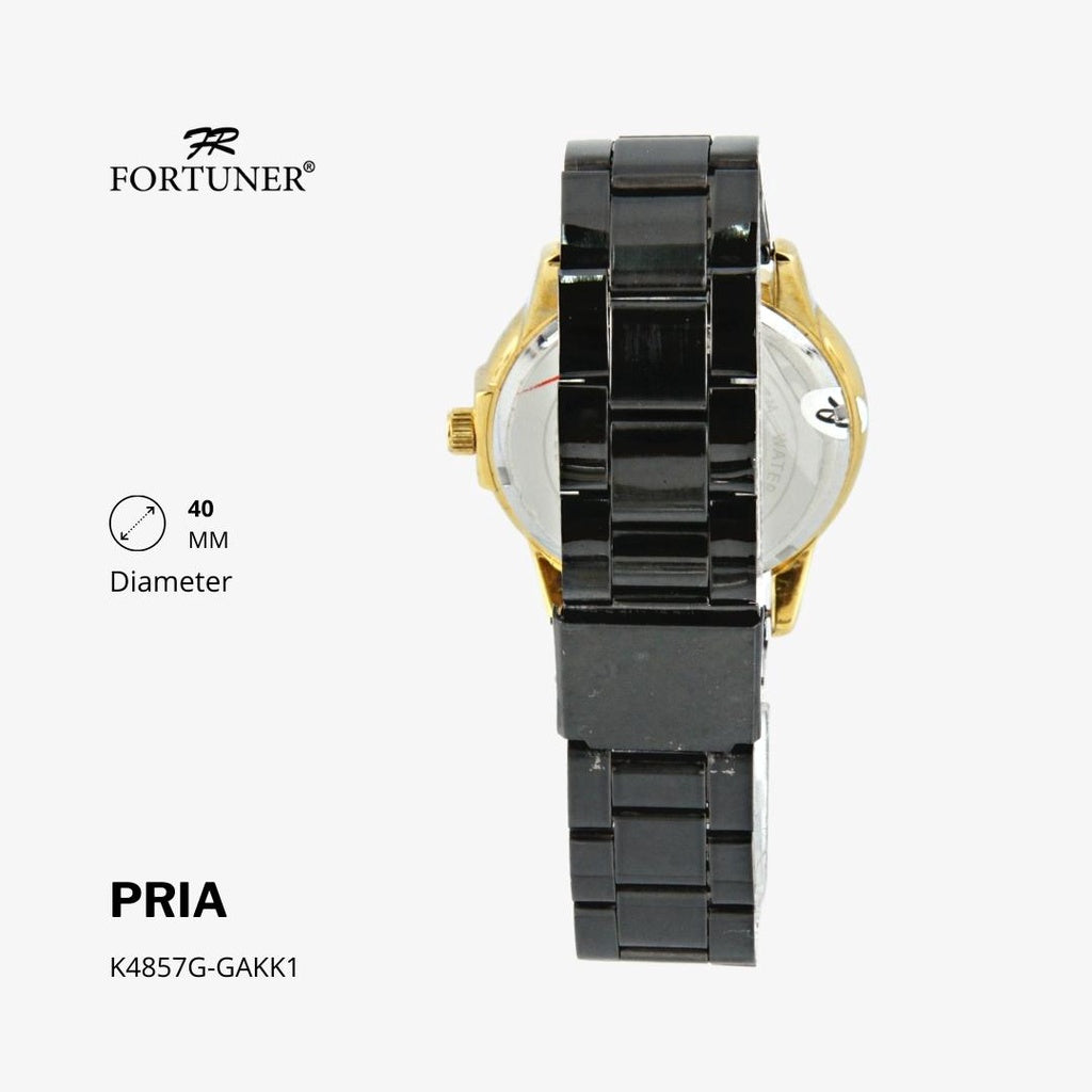 Fortuner Jam Tangan Analog Pria Water Resistant Rantai Hardin