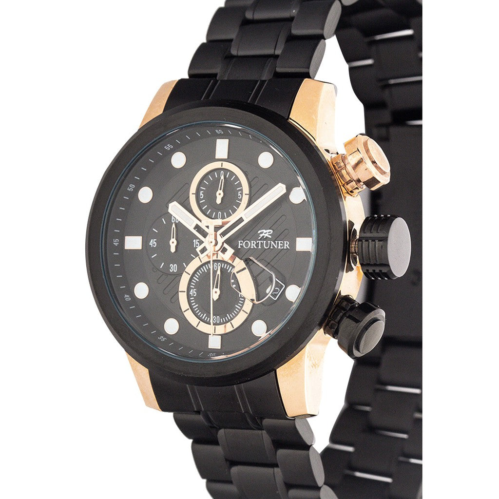 Fortuner Jam Tangan Analog Pria Chrono Water Resistant Alvan