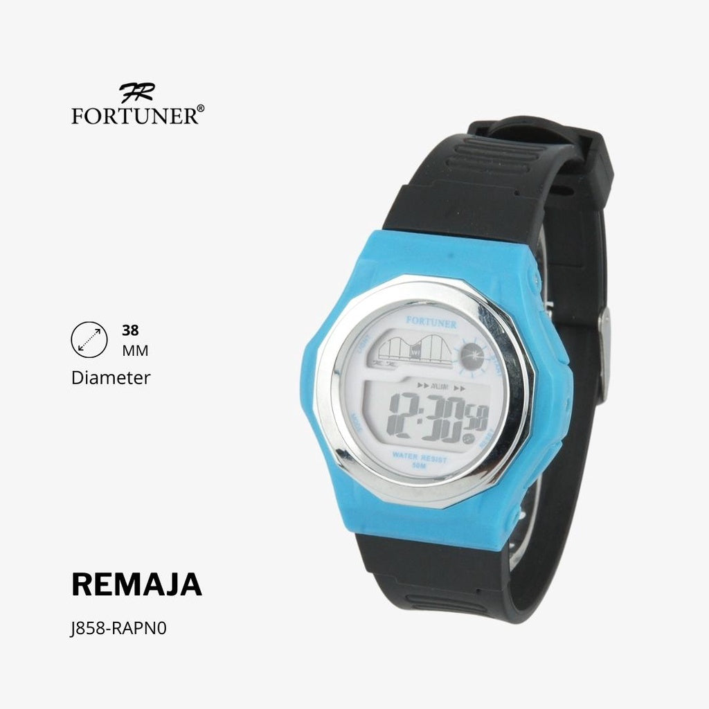 Fortuner Jam Tangan Remaja Digital Water Resist Neille