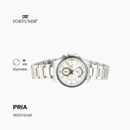 Fortuner Jam Tangan Analog Pria Chrono Water Resistant Ainsworth