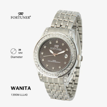 Fortuner Jam Tangan Fashion Analog Wanita Water Resistant Rantai Yelizavetha