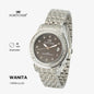 Fortuner Jam Tangan Fashion Analog Wanita Water Resistant Rantai Yelizavetha