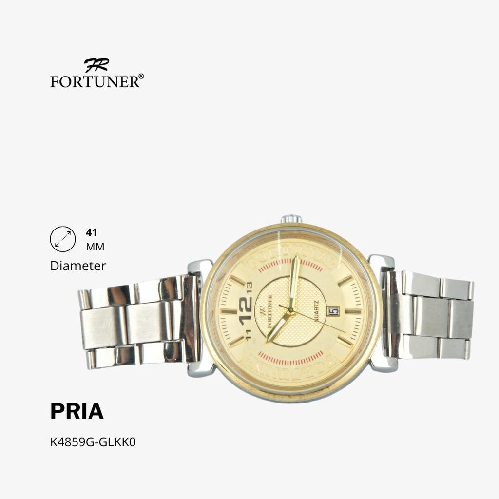 Fortuner Jam Tangan Analog Pria Water Resistant Hoffman