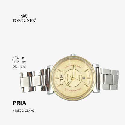 Fortuner Jam Tangan Analog Pria Water Resistant Hoffman