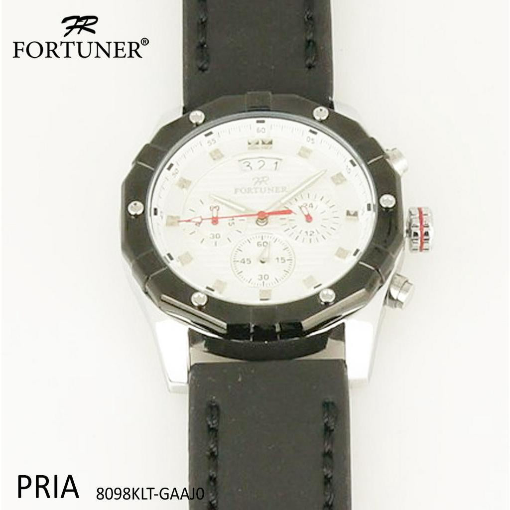 Fortuner Jam Tangan Analog Pria Chrono Water Resistant Albano