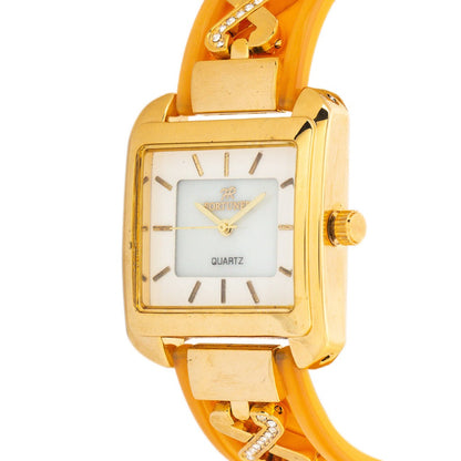 Fortuner Jam Tangan Analog Wanita Gold Water Resist Belle