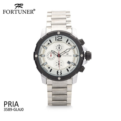 Fortuner Jam Tangan Analog Pria Chrono Water Resistant Arvid