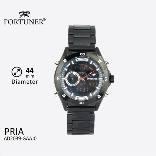 Fortuner Jam Tangan Digital Analog Pria Water Resistant Felix