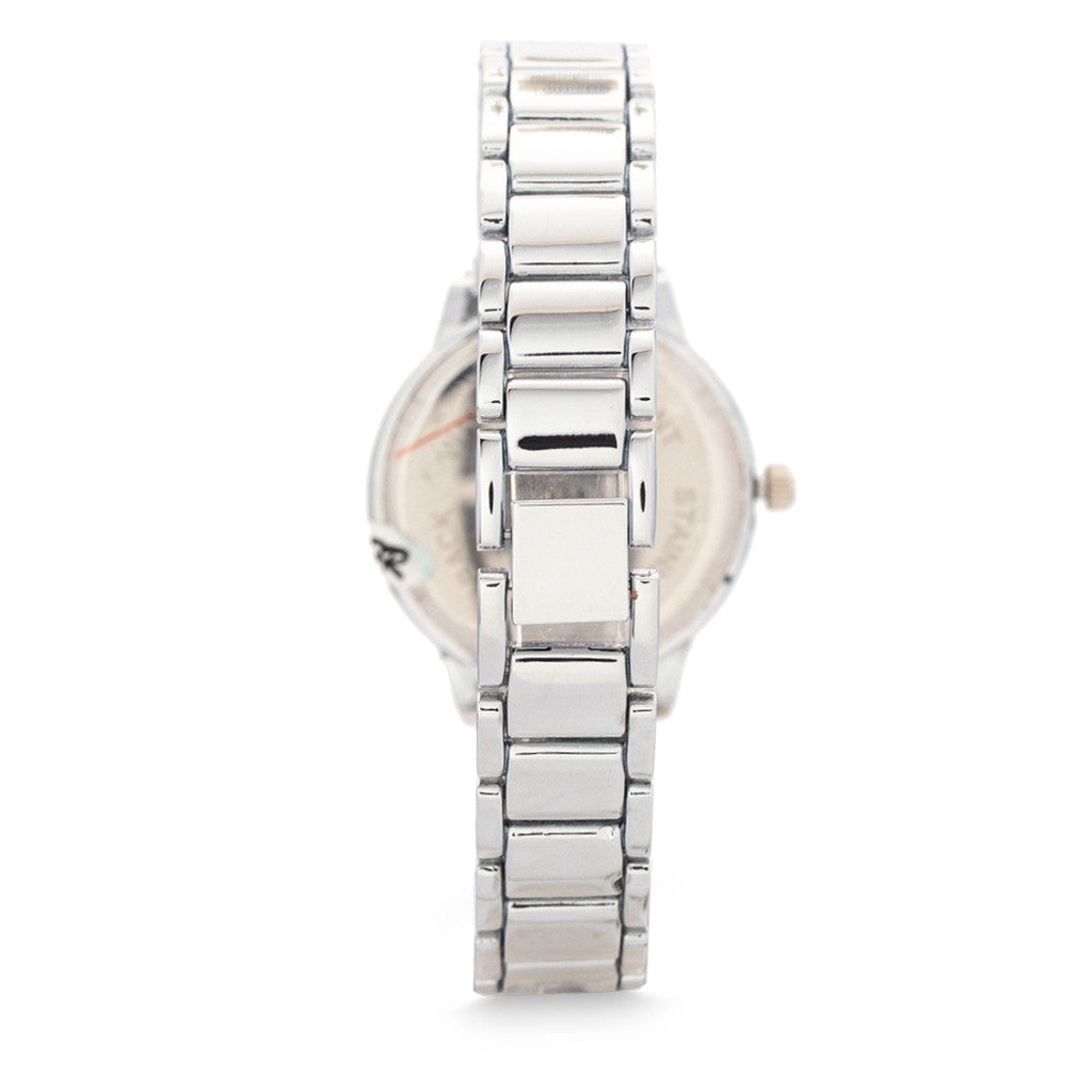 Fortuner Jam Tangan Analog Wanita Silver Water Resistant Audrina