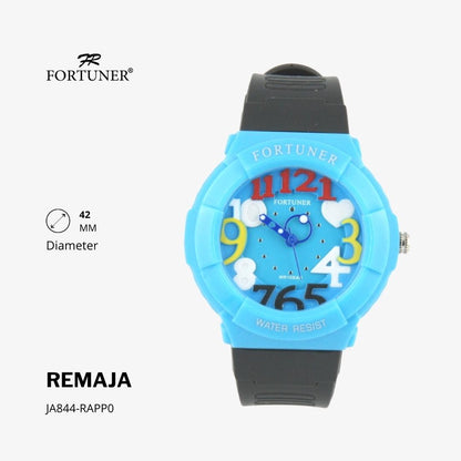 Fortuner Jam Tangan Remaja Analog Water Resist Rubber Aelius