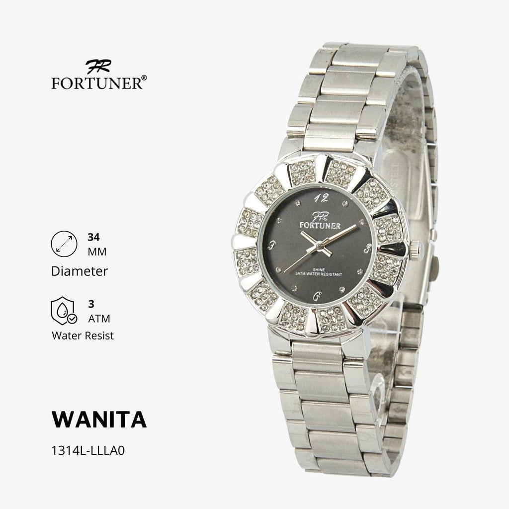 Fortuner Jam Tangan Analog Wanita Water Resistant Rantai Yolantha