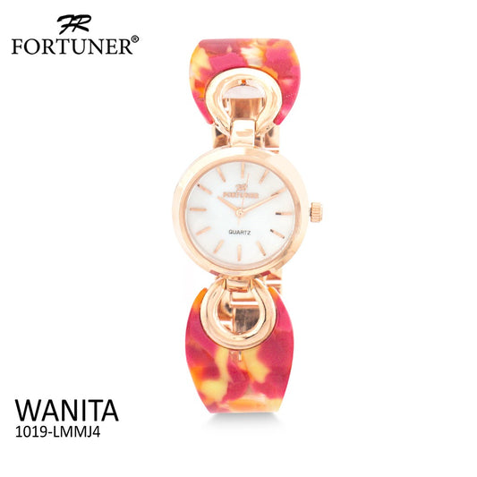 Fortuner Jam Tangan Analog Wanita Rosegold Water Resist Belva