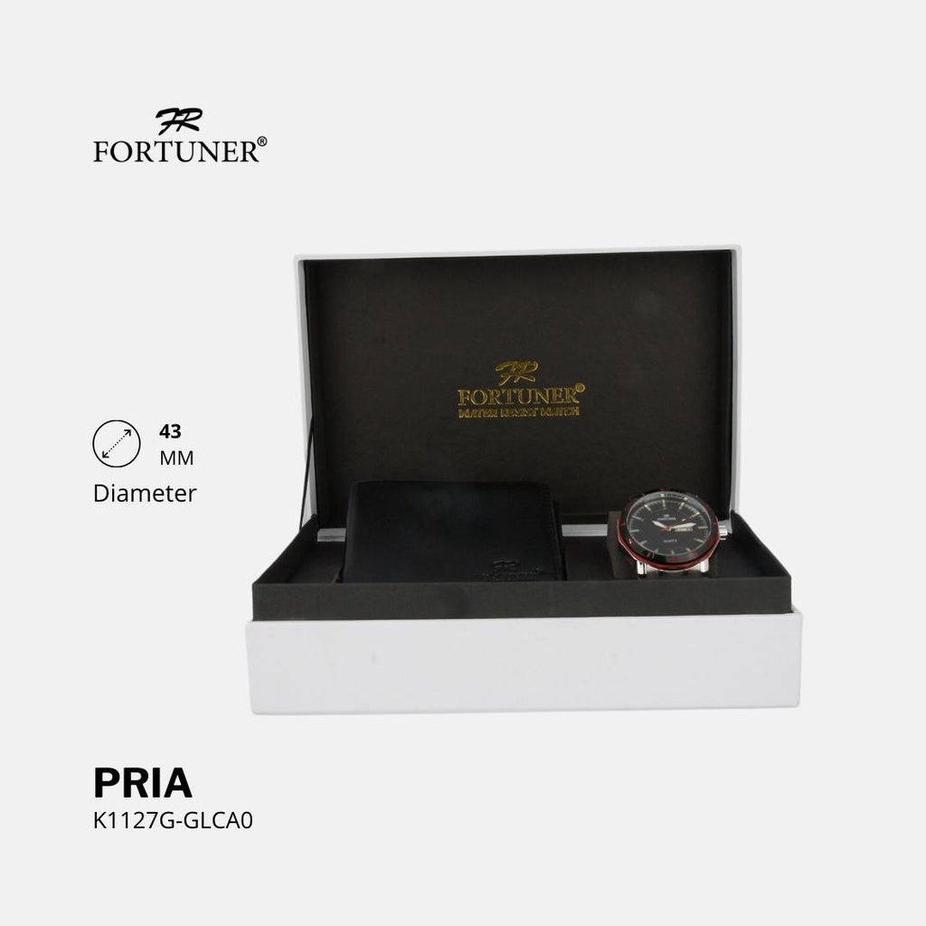 Fortuner Jam Tangan Analog Pria Water Resistant Felder