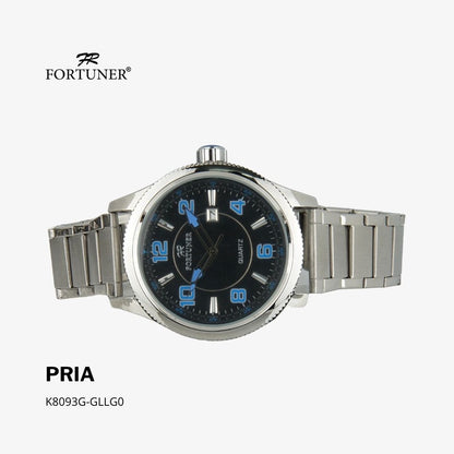 Fortuner Jam Tangan Analog Pria Water Resistant Rantai Haidar