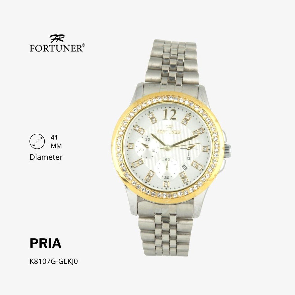 Fortuner Jam Tangan Analog Pria Water Resistant Hawk