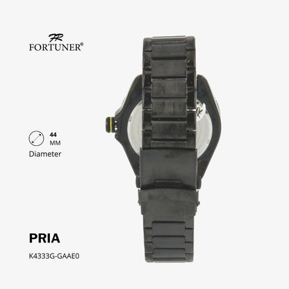 Fortuner Jam Tangan Analog Pria Water Resistant Rantai Hurley