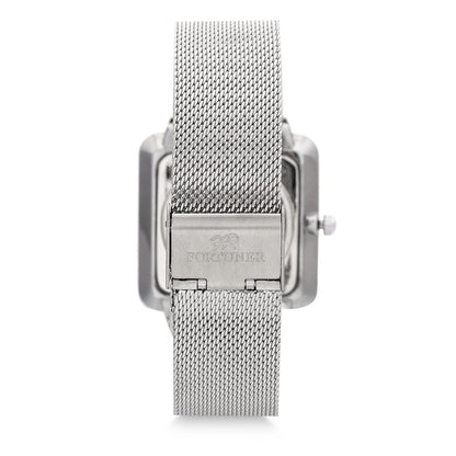 Fortuner Jam Tangan Analog Pria Silver Water Resistant Brandon