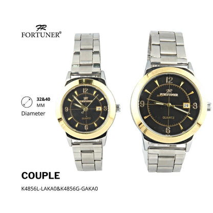 Fortuner Jam Tangan Couple Analog Water Resistant McKenna