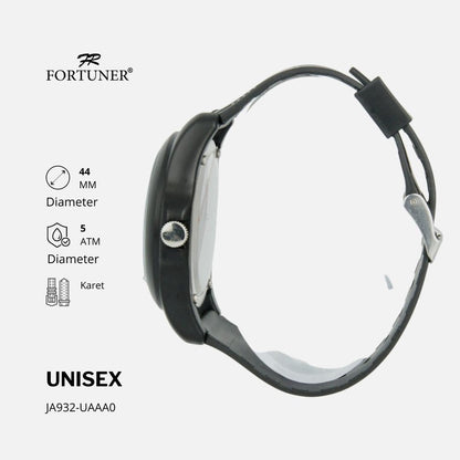 Fortuner Jam Tangan Analog Pria Wanita Water Resistant Sport Rubber Paisley