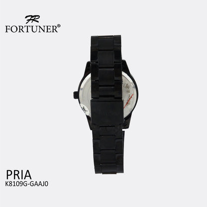 Fortuner Jam Tangan Pria Analog Black Water Resistant Daran