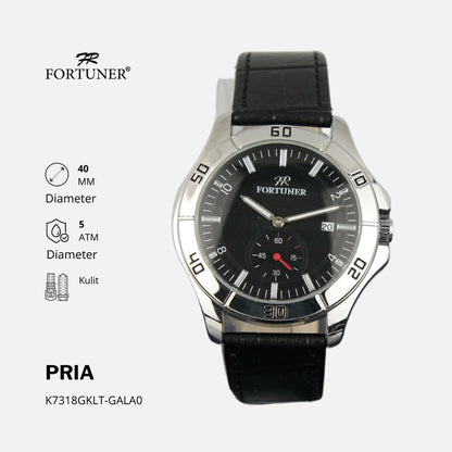 Fortuner Jam Tangan Analog Pria Water Resistant Harold