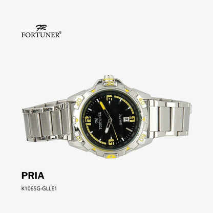 Fortuner Jam Tangan Analog Pria Water Resistant Rantai William