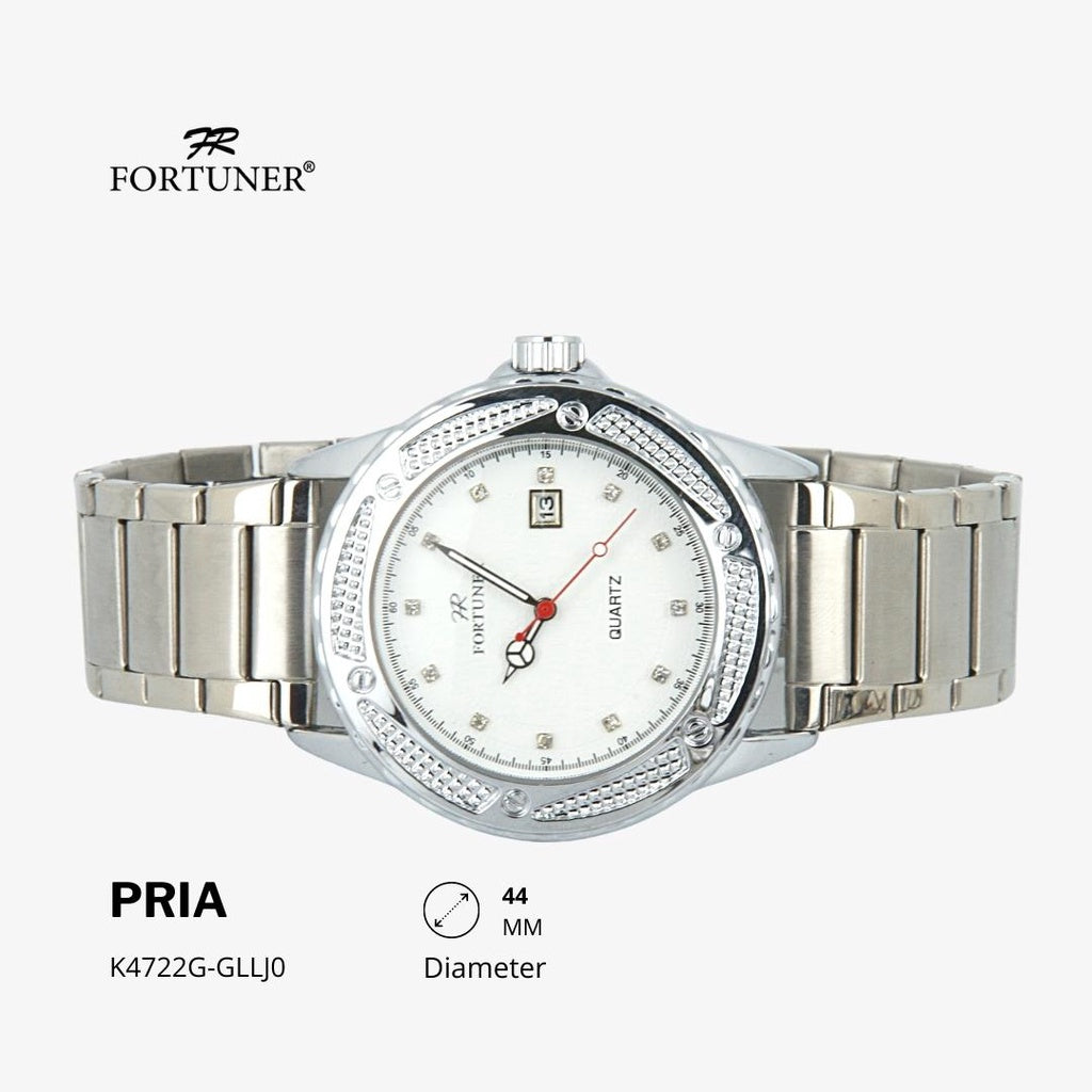 Fortuner Jam Tangan Analog Pria Water Resistant Rantai Husayn