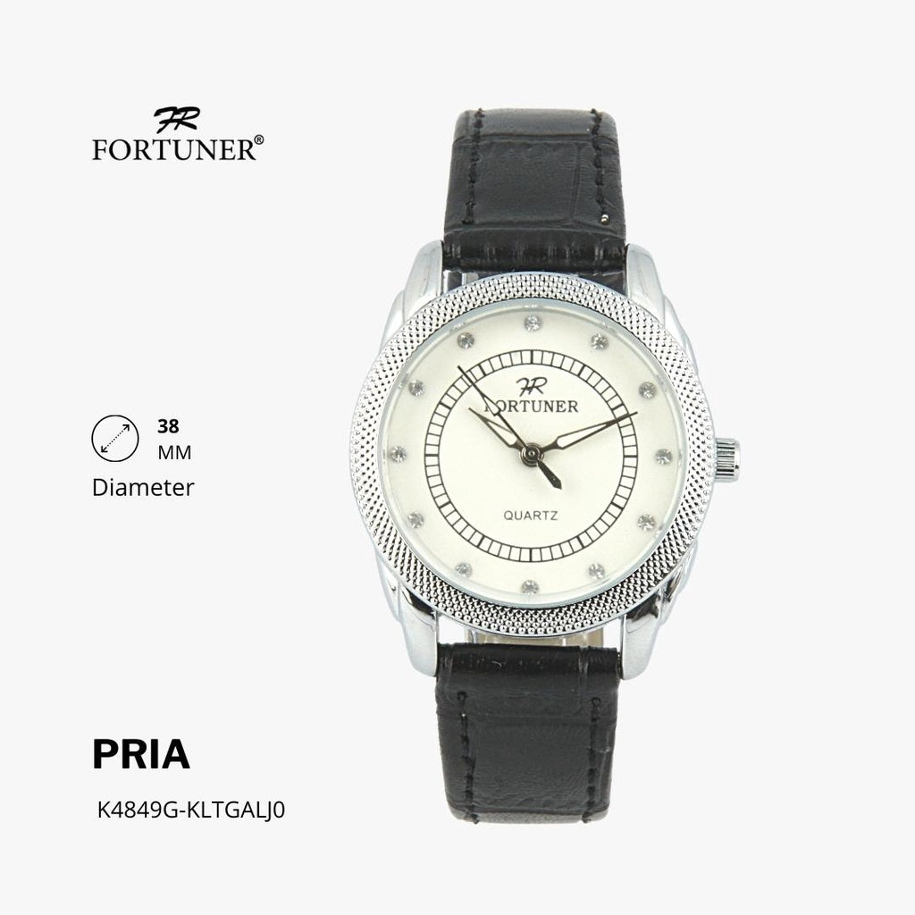 Fortuner Jam Tangan Pria Analog Water Resist Kulit Hamelin