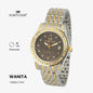 Fortuner Jam Tangan Fashion Analog Wanita Water Resistant Rantai Yelizavetha