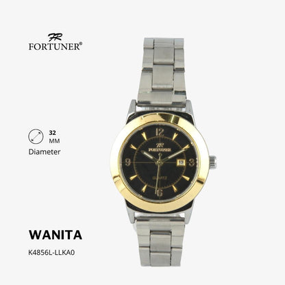 Fortuner Jam Tangan Analog Wanita Water Resistant Rantai Yocasta