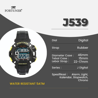 Jam Tangan Sport Digital Anak Remaja Alarm Chrono Water Resist Julian