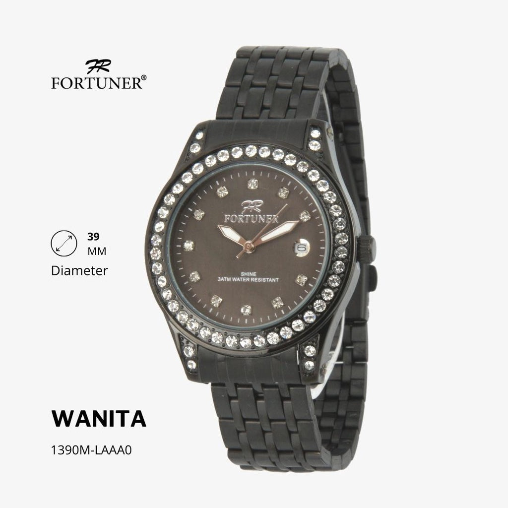 Fortuner Jam Tangan Fashion Analog Wanita Water Resistant Rantai Yelizavetha