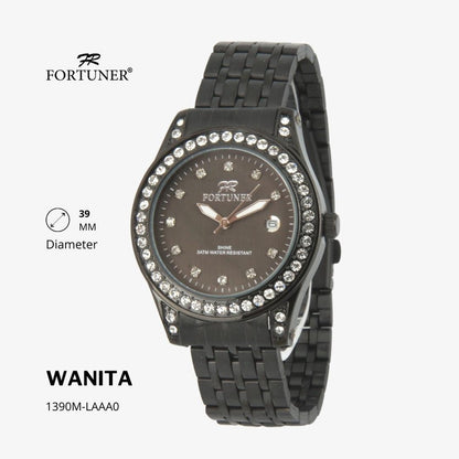 Fortuner Jam Tangan Fashion Analog Wanita Water Resistant Rantai Yelizavetha